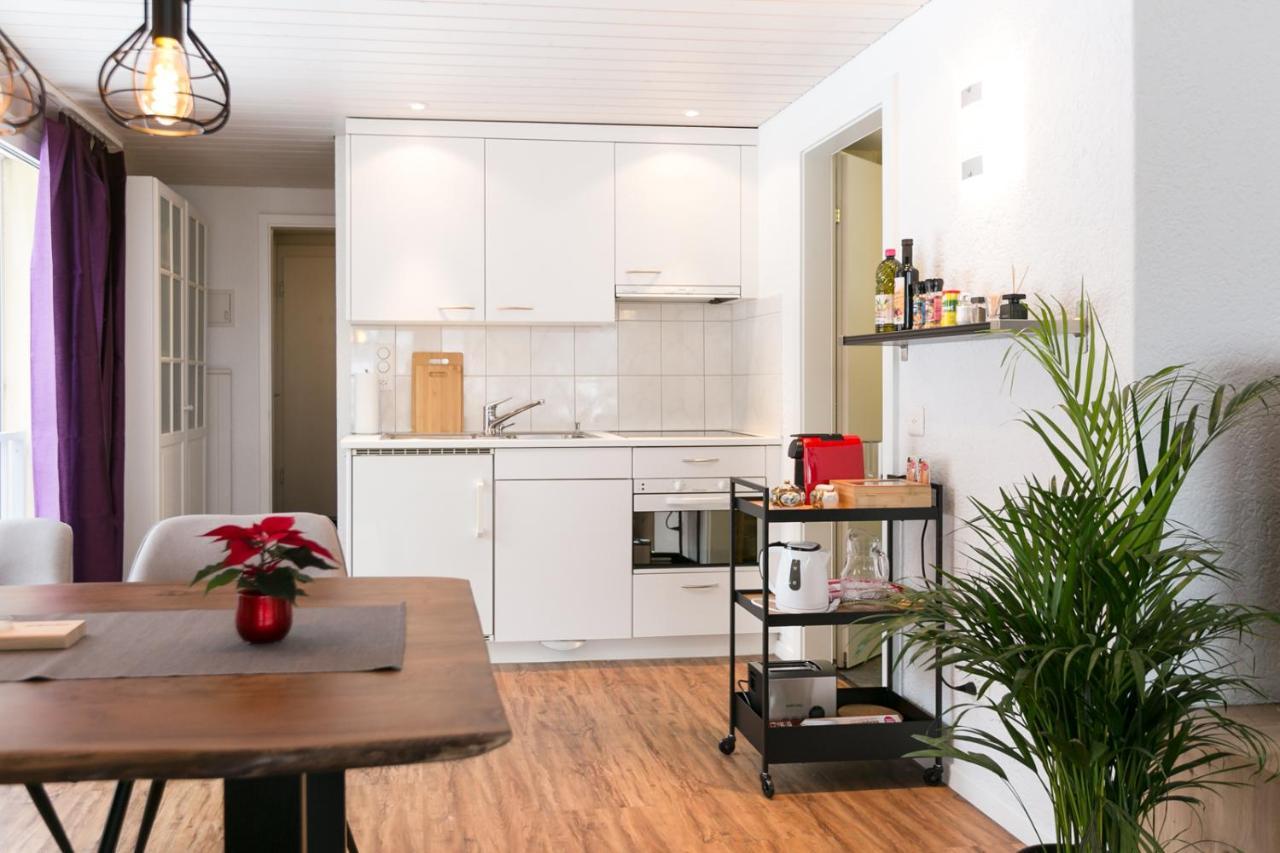 Spirit Apartments - Balkon - Bergsicht - Parkplatz 엥겔베르그 외부 사진
